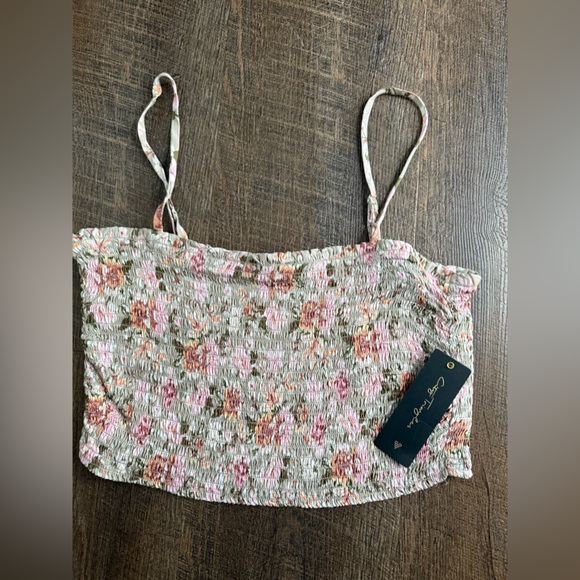 Floral crop top - Picture 1 of 1